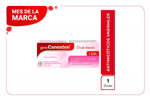 Gyno Canesten 500 Mg Caja...