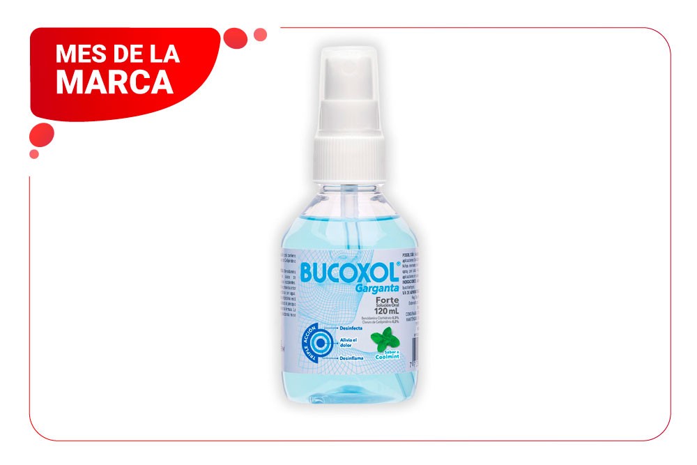 Bucoxol Forte Triple Acción 120 Ml